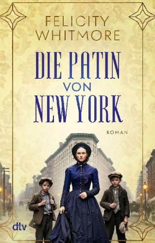 Buchcover und Innenansicht für das Buch: Die Patin von New York