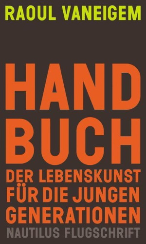 Buchcover und Innenansicht für das Buch: Handbuch der Lebenskunst für die jungen Generationen