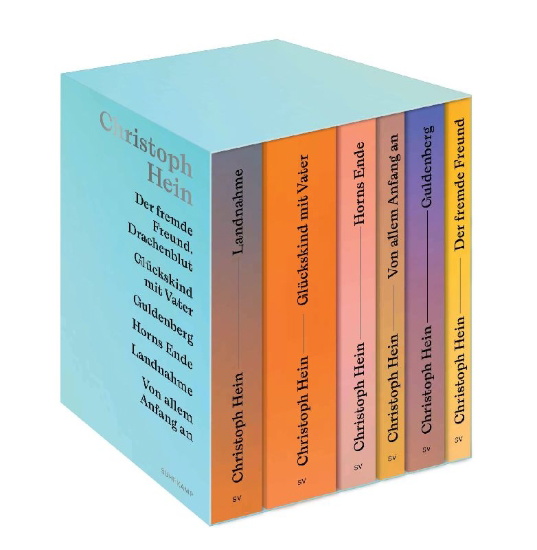 Buchcover und Innenansicht für das Buch: Christoph Hein Jubiläumsedition