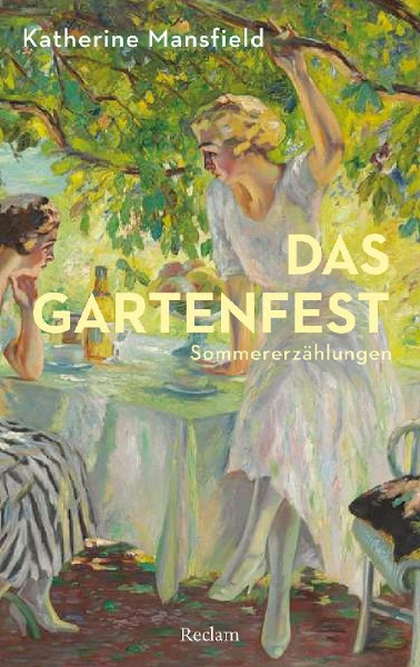 Buchcover und Innenansicht für das Buch: Das Gartenfest. Sommererzählungen