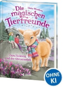 Buchcover und Innenansicht für das Buch: Die magischen Tierfreunde (Band 22) - Zara Zicklein und der Glitzernebel