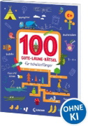 Buchcover und Innenansicht für das Buch: 100 Jeux Amusants - Je m'amuse, j'écris et je calcule 6+