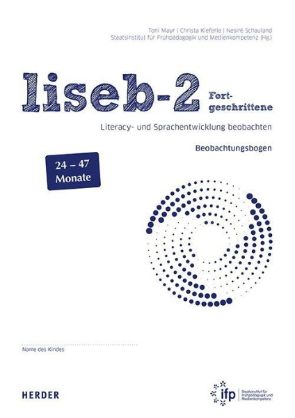 Buchcover und Innenansicht für das Buch: liseb-2. Literacy- und Sprachentwicklung beobachten -  Fortgeschrittene