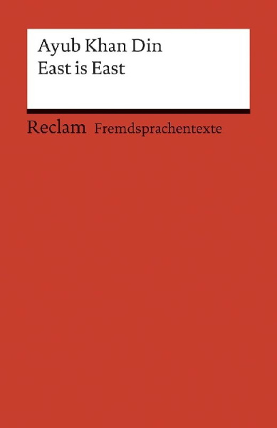 Buchcover und Innenansicht für das Buch: East is East