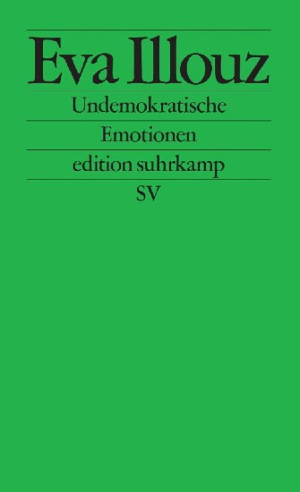 Buchcover und Innenansicht für das Buch: Undemokratische Emotionen