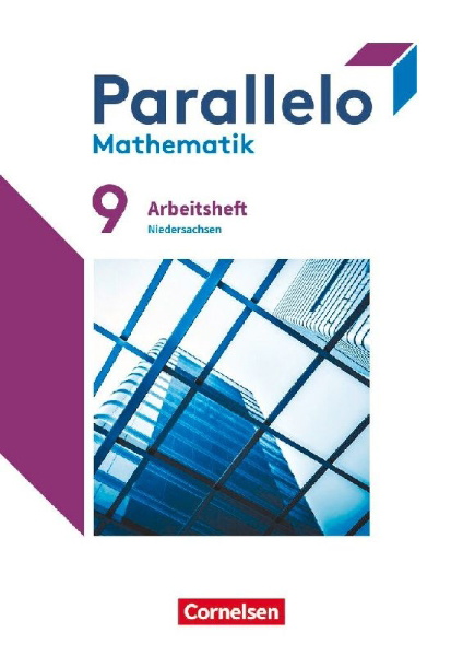Buchcover und Innenansicht für das Buch: Parallelo 9. Schuljahr. Niedersachsen - Arbeitsheft mit Lösungen