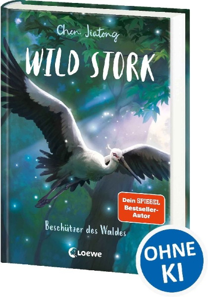Buchcover und Innenansicht für das Buch: Legend of a white stork Yiming