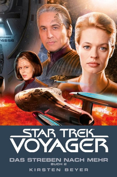 Buchcover und Innenansicht für das Buch: Star Trek: Voyager
