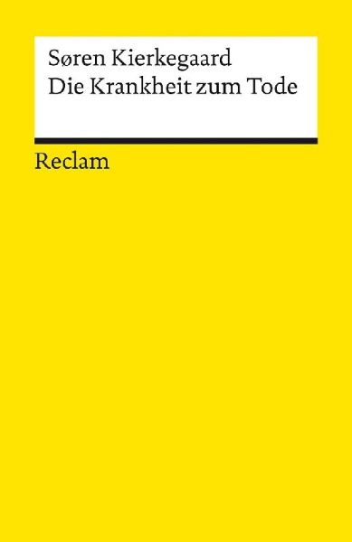 Buchcover und Innenansicht für das Buch: Die Krankheit zum Tode