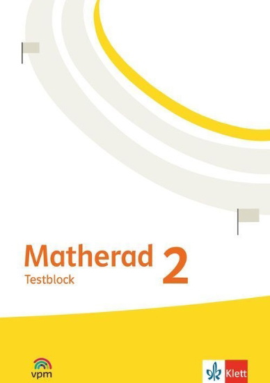 Buchcover und Innenansicht für das Buch: Matherad 2. Testblock Klasse 2