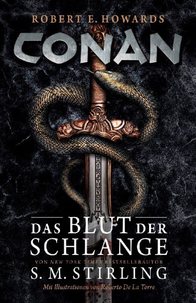 Buchcover und Innenansicht für das Buch: Conan: Das Blut der Schlange