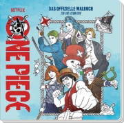 Buchcover und Innenansicht für das Buch: One Piece: The Official Coloring Book