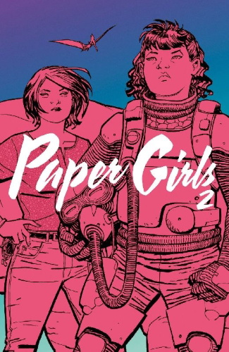 Buchcover und Innenansicht für das Buch: Paper Girls 2