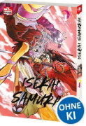 Buchcover und Innenansicht für das Buch: Isekai Samurai