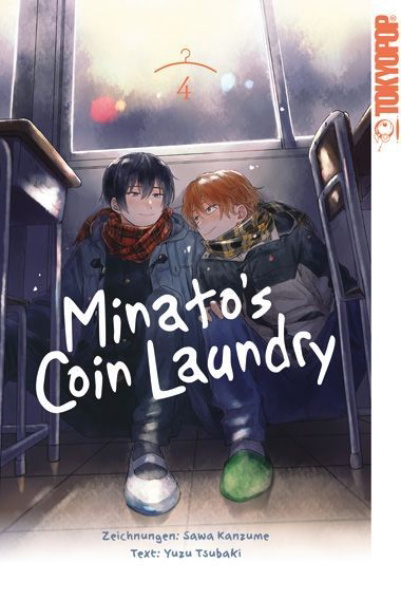 Buchcover und Innenansicht für das Buch: Minato's Coin Laundry 04