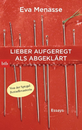 Buchcover und Innenansicht für das Buch: Lieber aufgeregt als abgeklärt