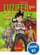 Buchcover und Innenansicht für das Buch: Luzifer junior - Ein teuflisch gutes Team
