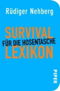 Buchcover und Innenansicht für das Buch: Survival-Lexikon für die Hosentasche