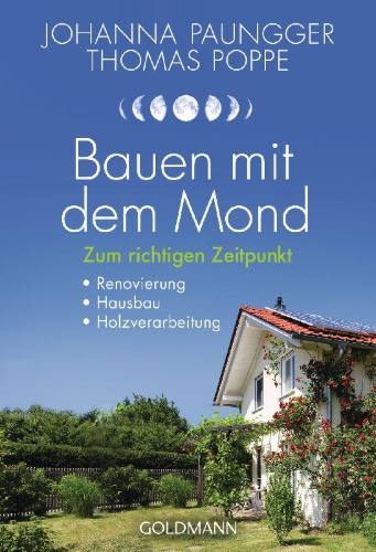 Buchcover und Innenansicht für das Buch: Bauen mit dem Mond