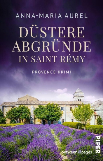 Buchcover und Innenansicht für das Buch: Düstere Abgründe in Saint Rémy