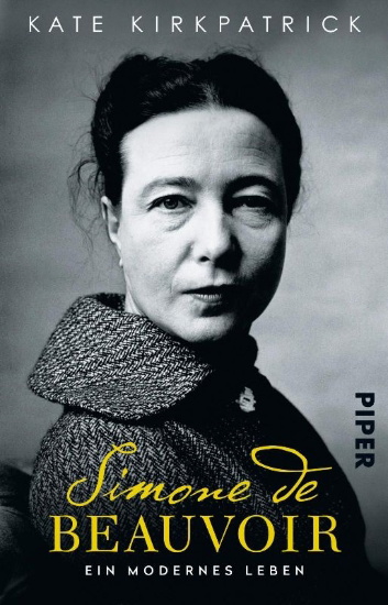 Buchcover und Innenansicht für das Buch: Simone de Beauvoir