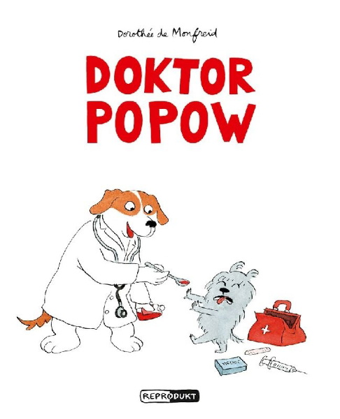 Buchcover und Innenansicht für das Buch: Doktor Popow