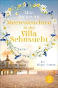 Buchcover und Innenansicht für das Buch: Meeresleuchten in der Villa Sehnsucht