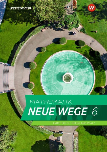 Buchcover und Innenansicht für das Buch: Mathematik Neue Wege SI 6. Arbeitsheft mit Lösungen. Für Rheinland-Pfalz