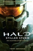 Buchcover und Innenansicht für das Buch: Halo: Silent Storm - A Master Chief Story