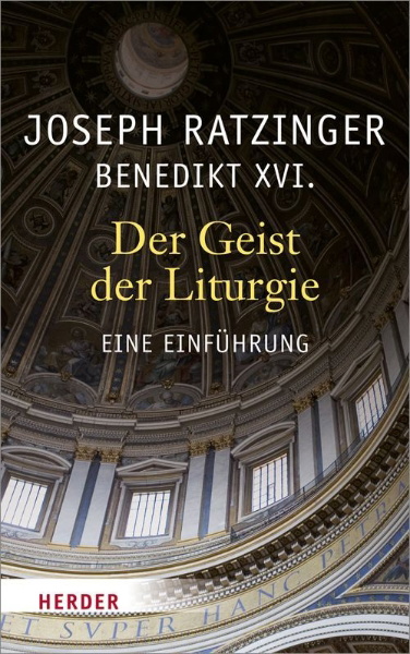 Buchcover und Innenansicht für das Buch: Der Geist der Liturgie