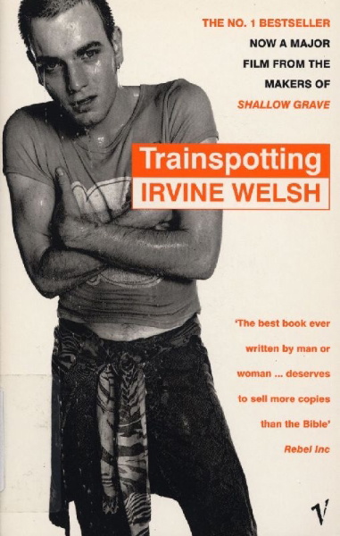 Buchcover und Innenansicht für das Buch: Trainspotting