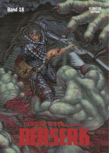 Buchcover und Innenansicht für das Buch: Berserk: Ultimative Edition 18