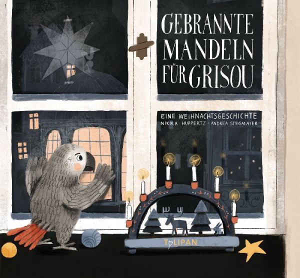 Buchcover und Innenansicht für das Buch: Gebrannte Mandeln für Grisou