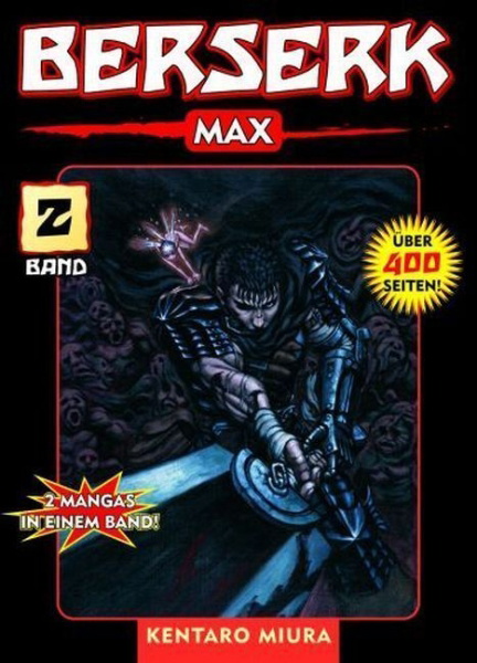 Buchcover und Innenansicht für das Buch: Berserk Max 02