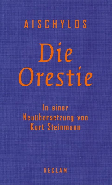 Buchcover und Innenansicht für das Buch: Die Orestie