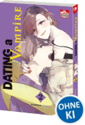 Buchcover und Innenansicht für das Buch: Vampire-sama ga Akiramenai!