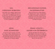 Buchcover und Innenansicht für das Buch: Sisi: Das dunkle Versprechen