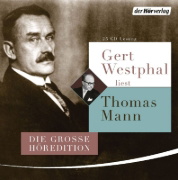 Buchcover und Innenansicht für das Buch: Gert Westphal liest Thomas Mann