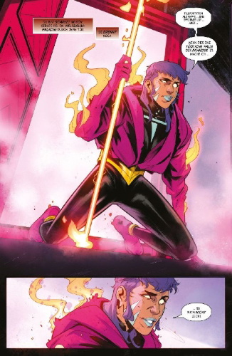 Buchcover und Innenansicht für das Buch: Scarlet Witch (2023)