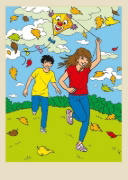 Buchcover und Innenansicht für das Buch: Ravensburger Malen nach Zahlen ab 7 Jahren Ferien - 48 Motive - Malheft für Kinder - Nummerierte Ausmalfelder