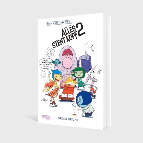 Buchcover und Innenansicht für das Buch: The new adventures of ... Inside Out 2