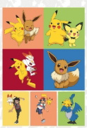 Buchcover und Innenansicht für das Buch: Pokémon: Mein großer Pokémon-Block