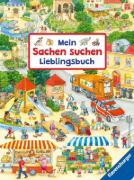 Buchcover und Innenansicht für das Buch: Mein Sachen suchen Lieblingsbuch