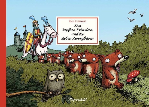 Buchcover und Innenansicht für das Buch: Zwergbären 1