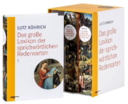 Buchcover und Innenansicht für das Buch: Das große Lexikon der sprichwörtlichen Redensarten