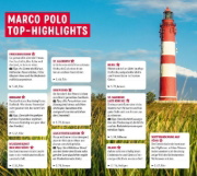 Buchcover und Innenansicht für das Buch: MARCO POLO Reiseführer Föhr, Amrum, Pellworm, Nordstrand, Halligen