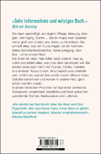 Buchcover und Innenansicht für das Buch: Haut nah