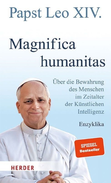 Buchcover und Innenansicht für das Buch: Magnifica humanitas