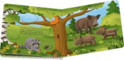 Buchcover und Innenansicht für das Buch: Rate mal: Wer sitzt im Wald?