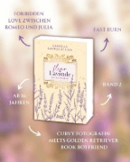 Buchcover und Innenansicht für das Buch: Fleur de Lavande (Band 2) - Wie du strahlst